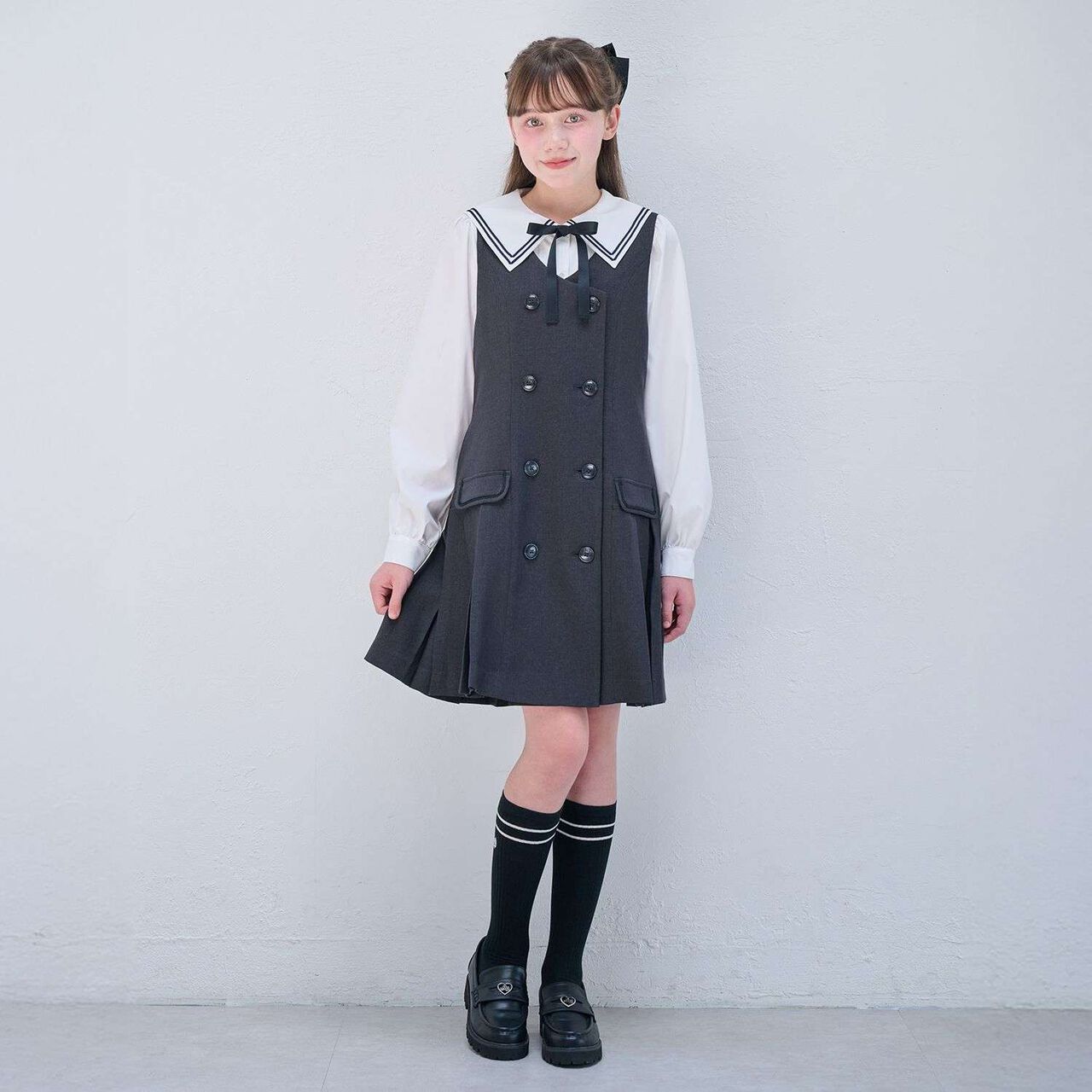 Big Ribbon Barrette♪,Ivory, large image number 7