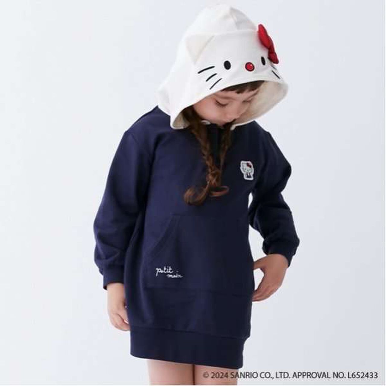 Orgabits - Kitty Parka One-Piece Dress,Navy, large image number 14