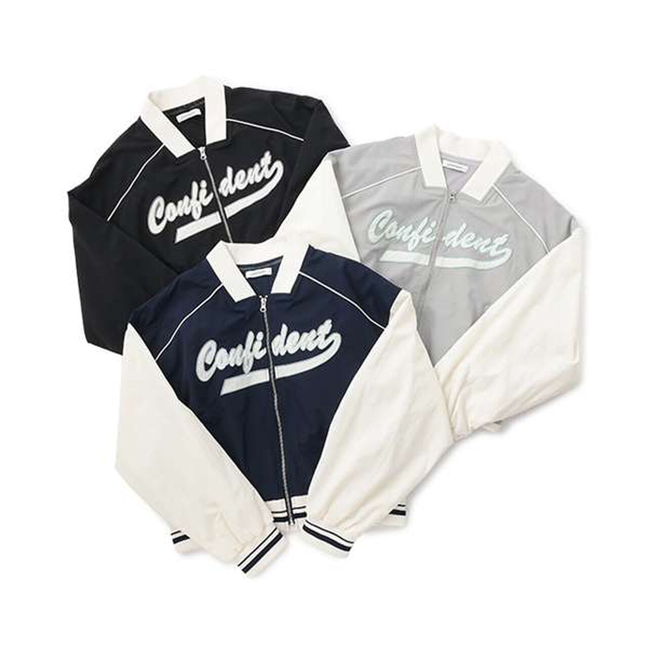 Varsity Jacket,Black, large image number 12