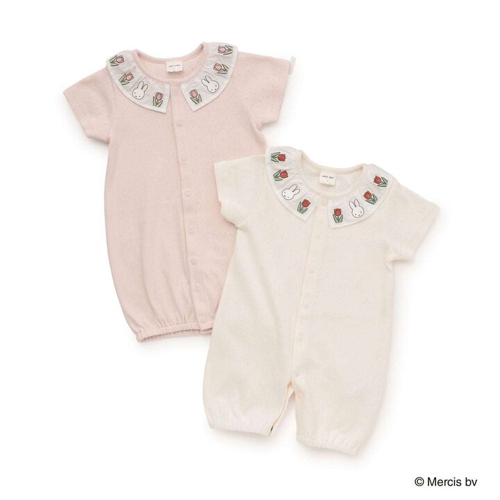 [miffy] Tulip Collar 2WAY Romper,Pink, medium image number 8
