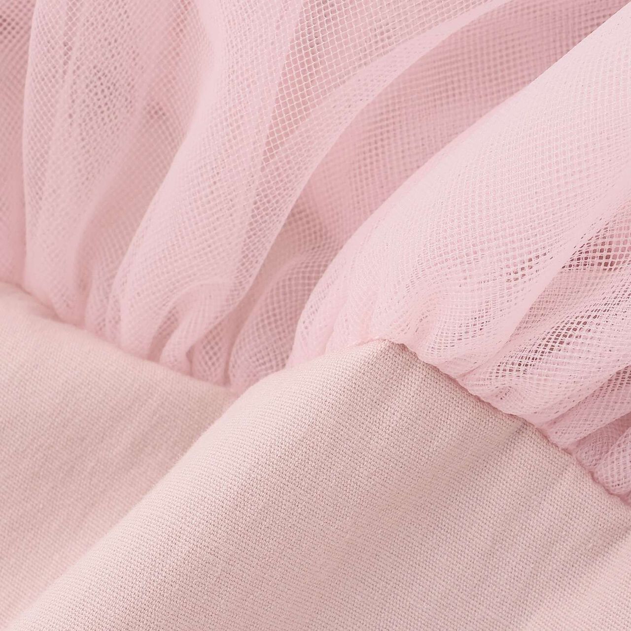 Tulle Skirt Set,Pink, large image number 17
