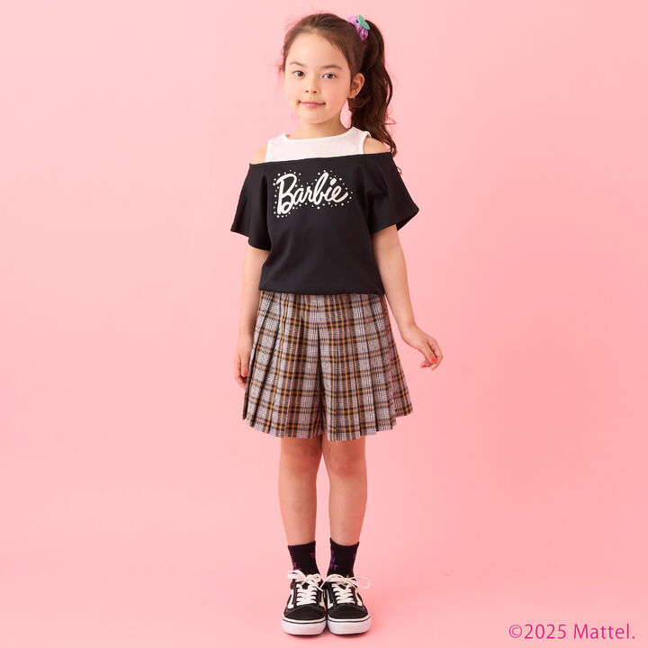 [Stain-resistant and Water-repellent] Layered Look T-Shirt [Barbie],Sax blue, medium image number 21