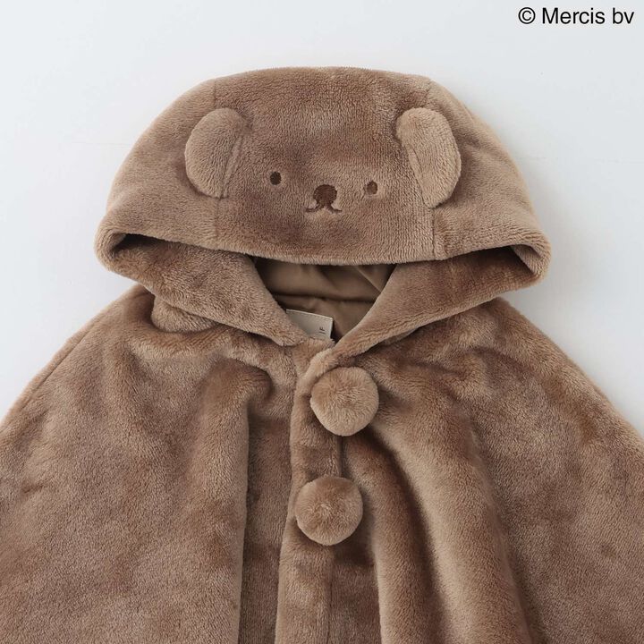 [D Bruna] Ear Cape,Off white, medium image number 7