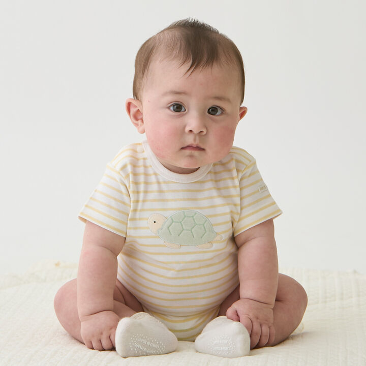 Sea Creatures Bib,Moss green, medium image number 3