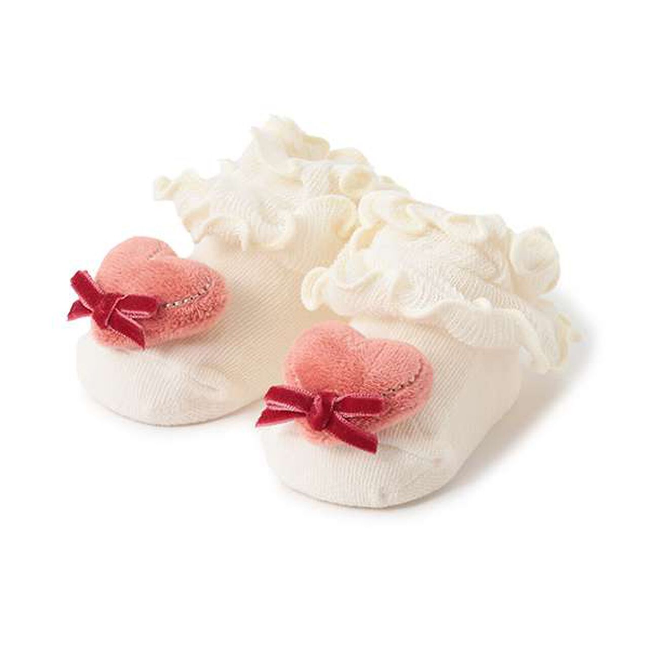 Assorted Motif Cup Socks,Off white, large image number 10