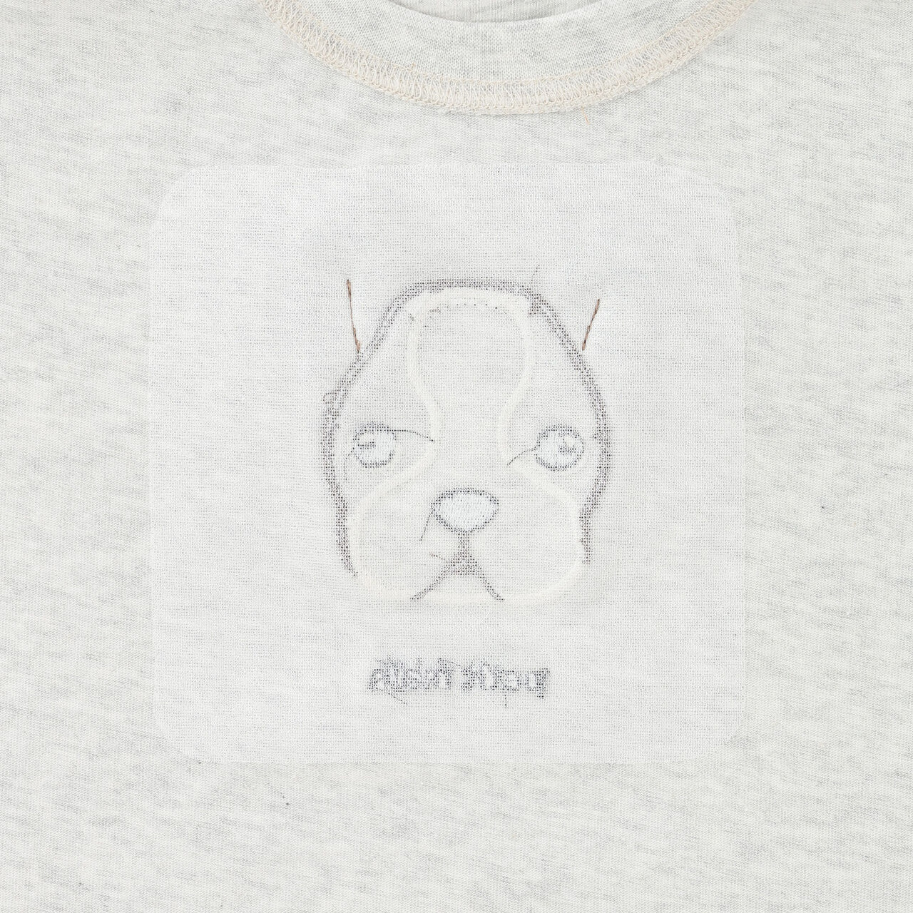 [接觸涼感] DOG貼布刺繡短袖T恤,苔蘚綠, large image number 11