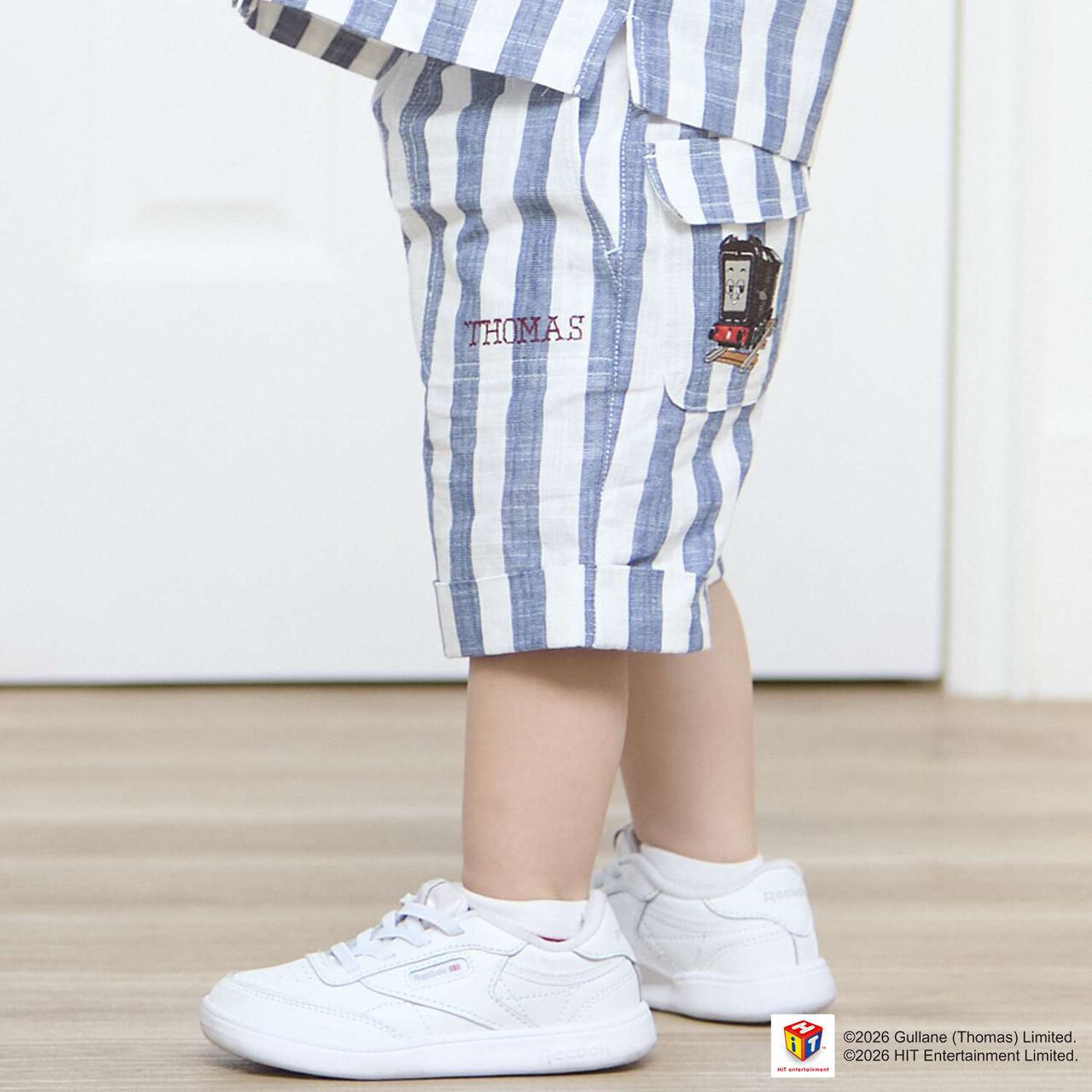 [Thomas the Tank Engine] Fabric Half Pants,Blue, large image number 1