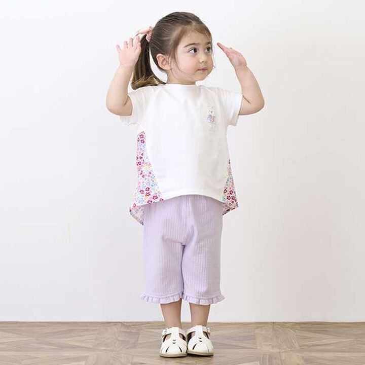 [Smile Series] Easy 7/10 Length Pants,Light gray, medium image number 16