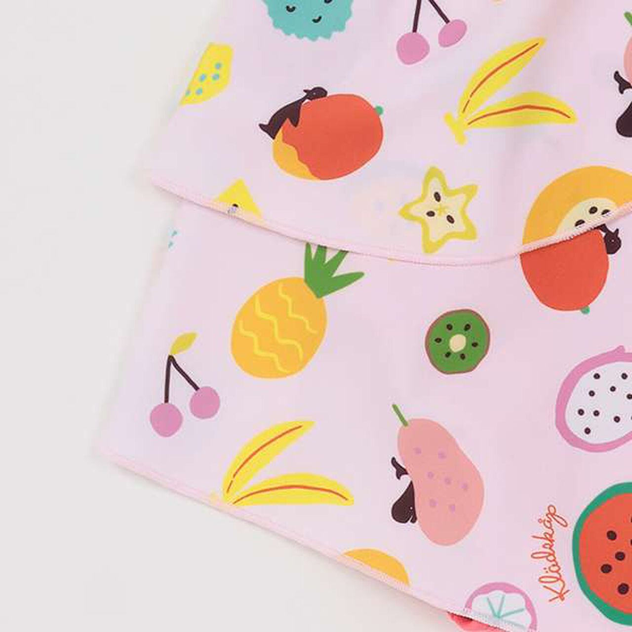 [SWIM] Fruit Pattern One-Piece Swimwear,Pink, large image number 4