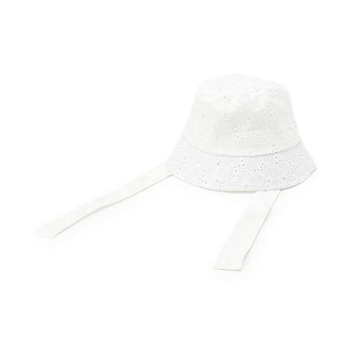 Lace Bucket Hat,Off white, medium image number 5