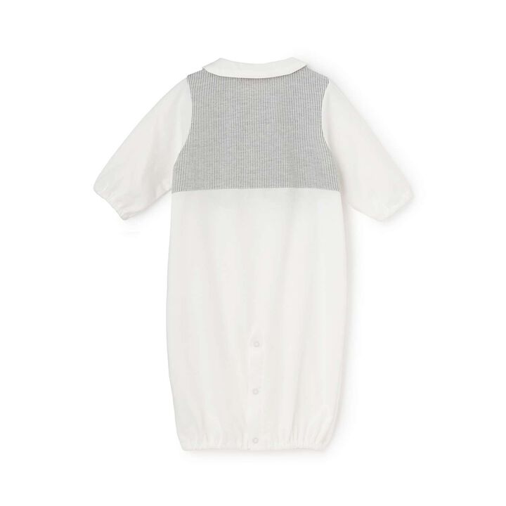 Stripe Vest 2 WAY All-in-One [Made in Japan],Blue, medium image number 1