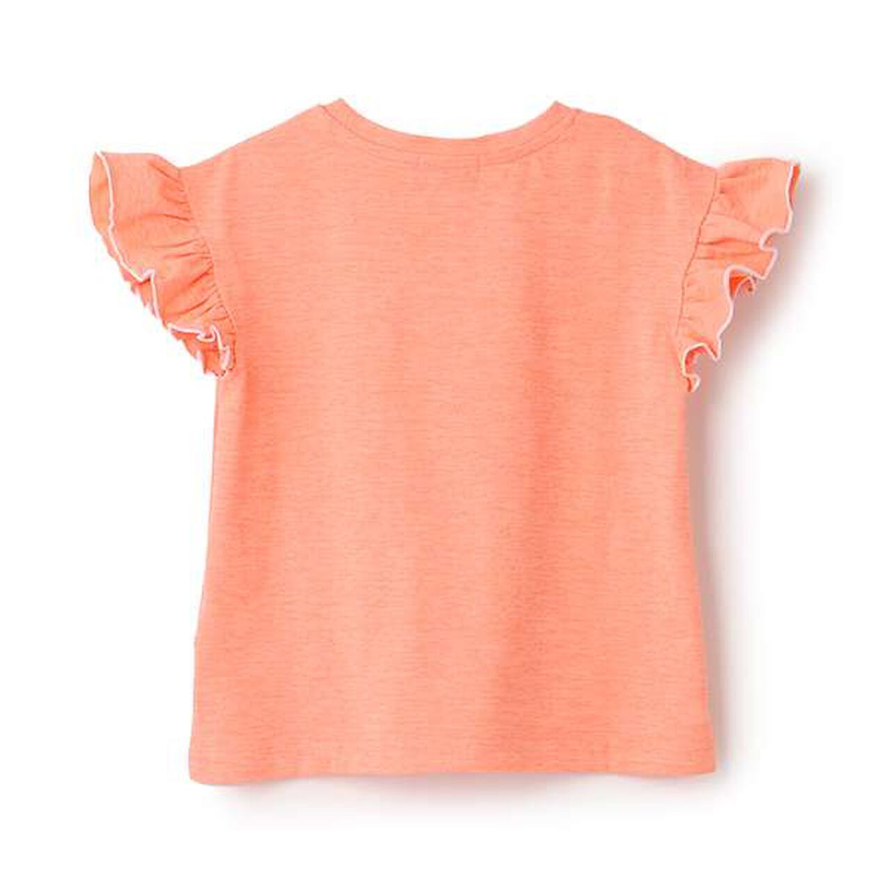 [Cool Touch] Sleeve Frill T-Shirt,Purple, large image number 1