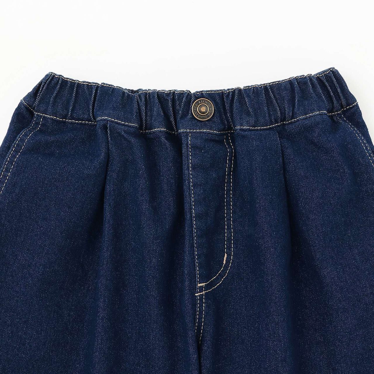 Denim Tapered Pants,Navy, large image number 13