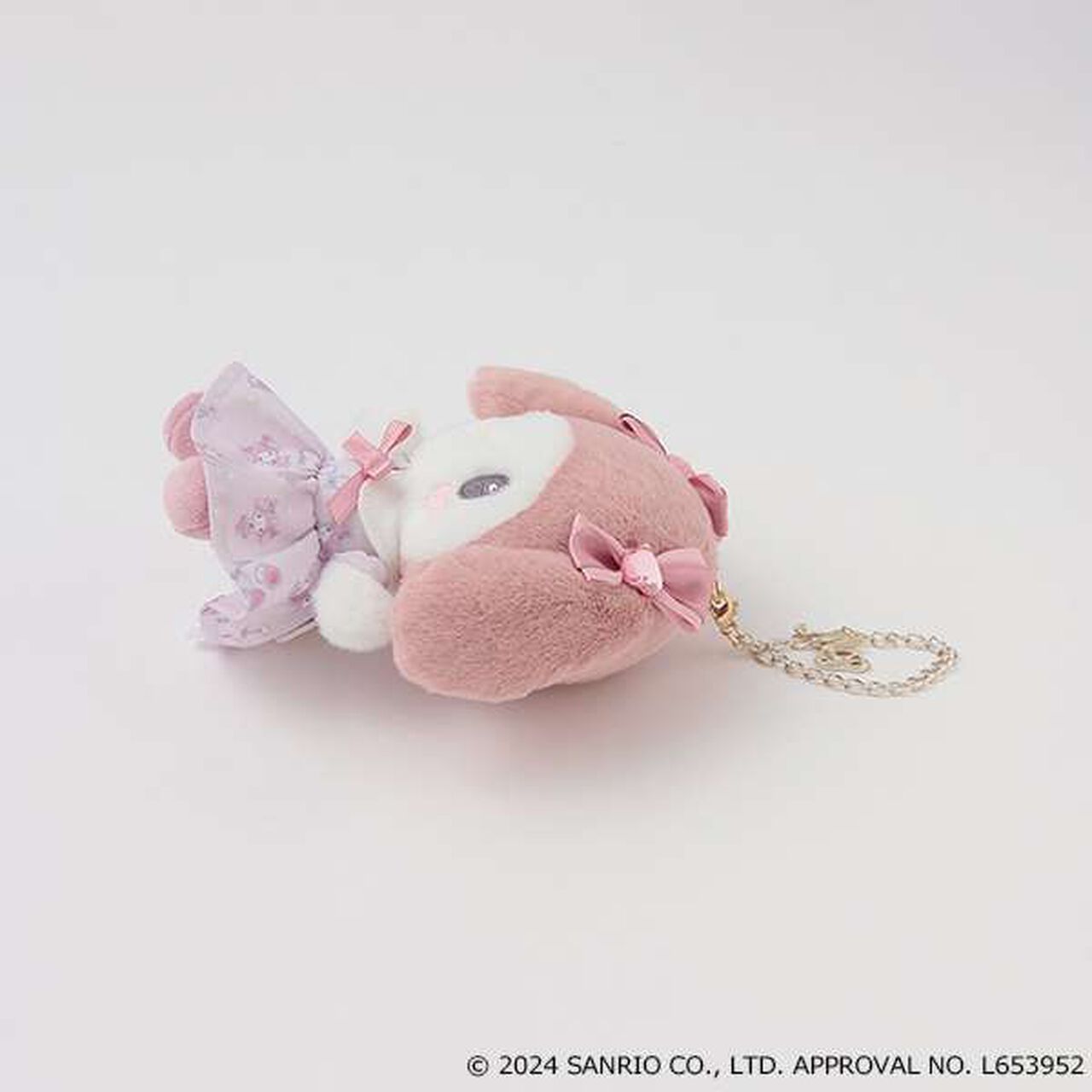 Dressed-Up My Melody Plush Charm,Light pink, large image number 2