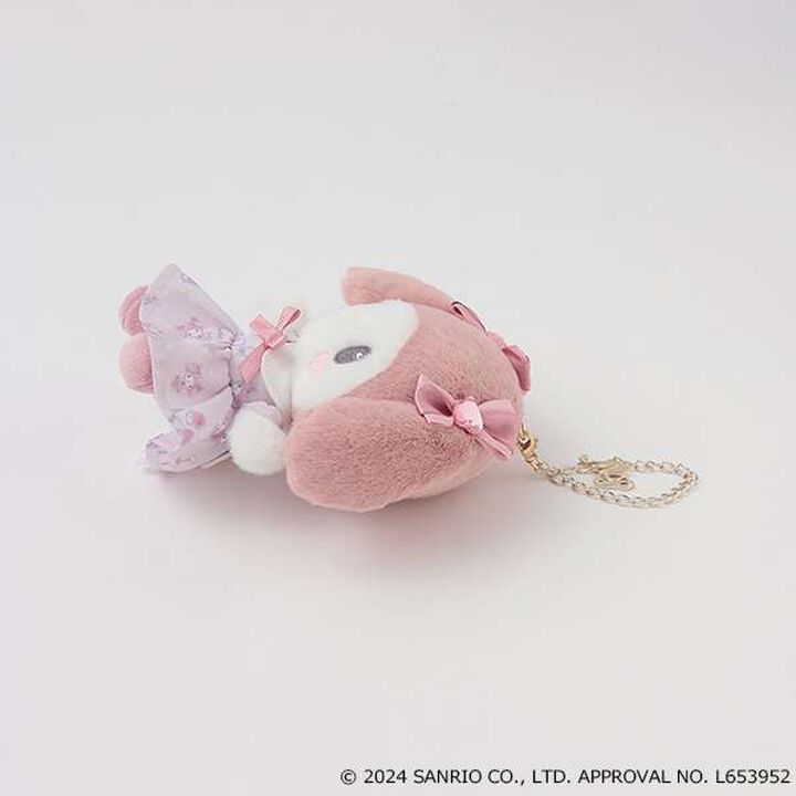 Dressed-Up My Melody Plush Charm,Light pink, medium image number 2