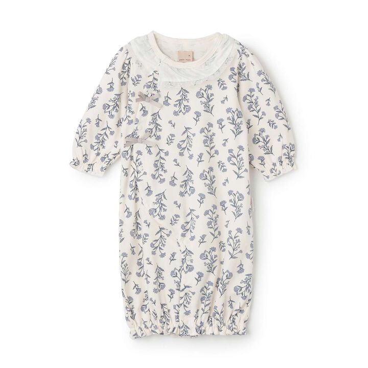 [Weak Acidity] Frilled Collar 2 WAY All-in-One,Light blue, medium image number 0