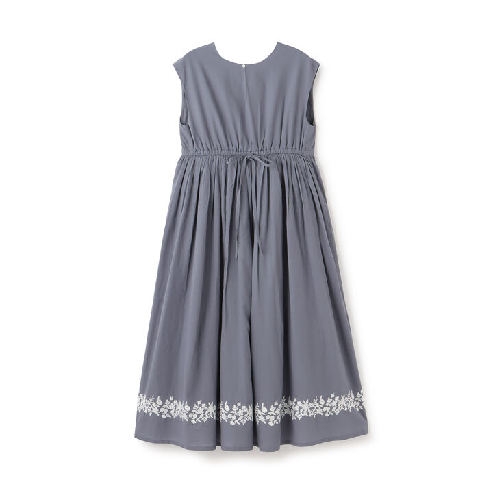[親子連結款] 印度棉刺繡連身裙,墨藍色, medium image number 1