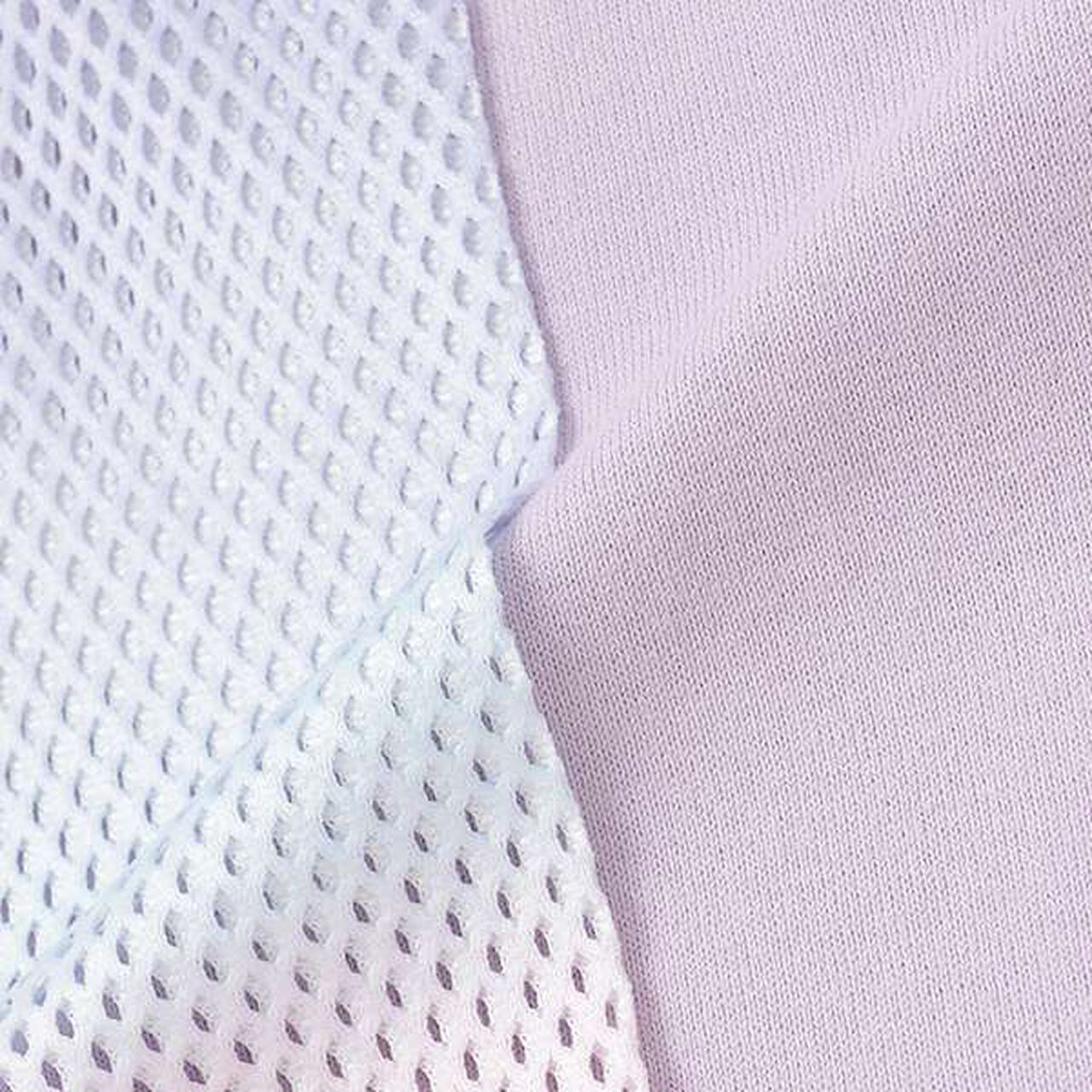 Gradient Mesh & Shoulder Cut Long Sleeve T-Shirt Set,Lilac, large image number 11