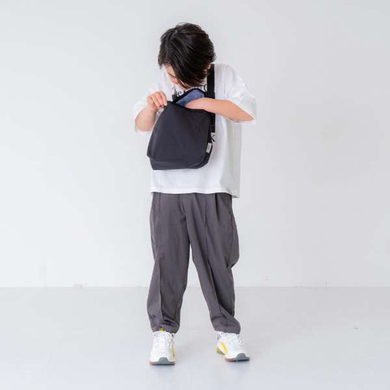 Game Console Cover Messenger Bag,Black, large image number 2