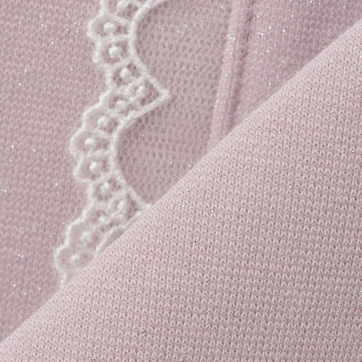 [Popular Item Restocked] [Not Available at Physical Stores] Lace-Trim Long Pants,Pink, medium image number 7