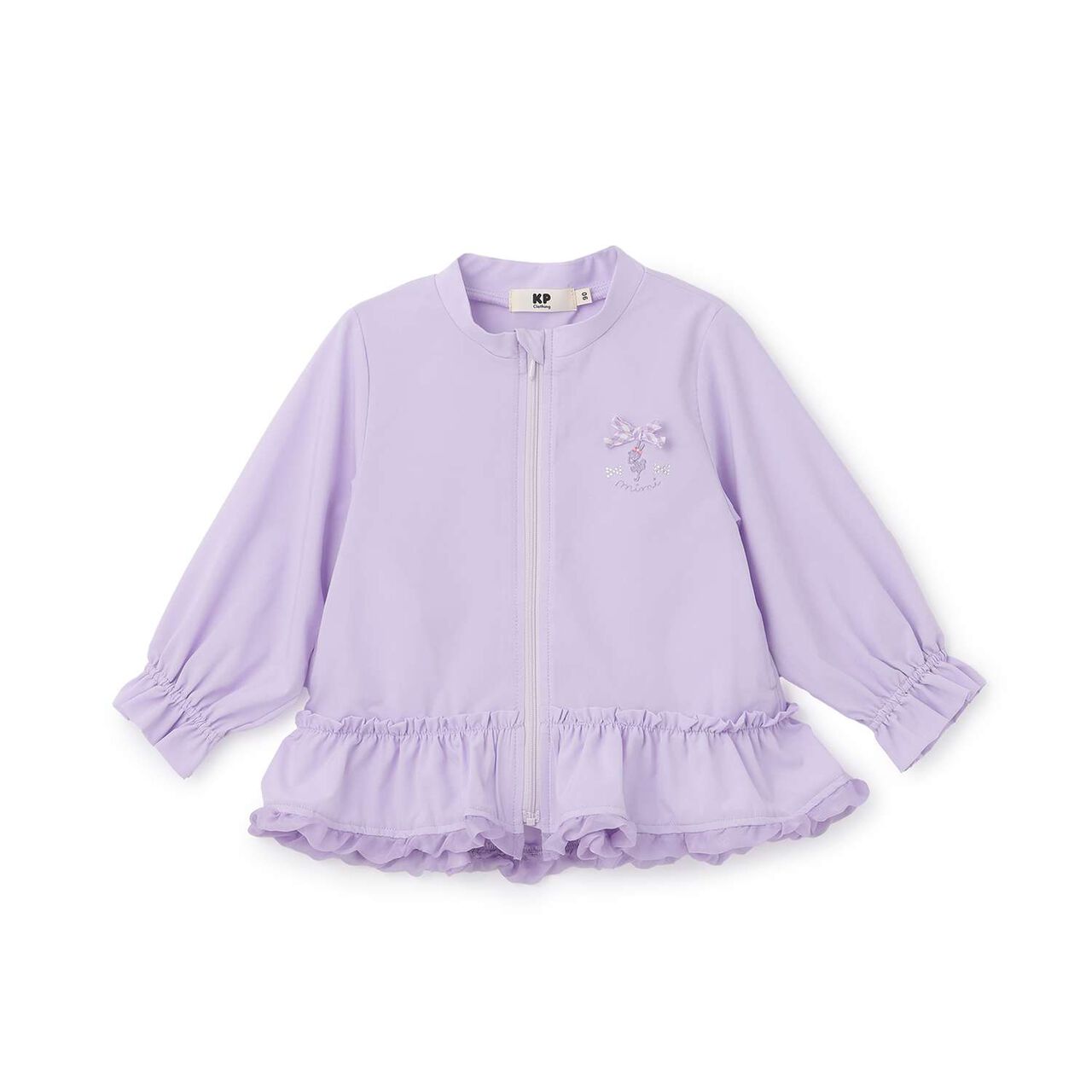 [Pattern Appears When Wet!] Land and Water Use UV Jacket,Lavender, large image number 8