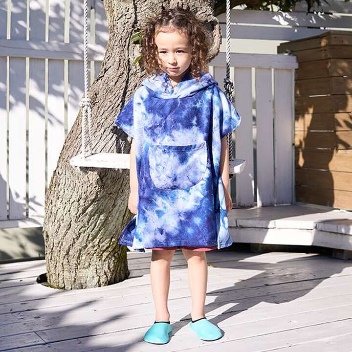 [SWIM] Hooded Cape Towel,Green, medium image number 3