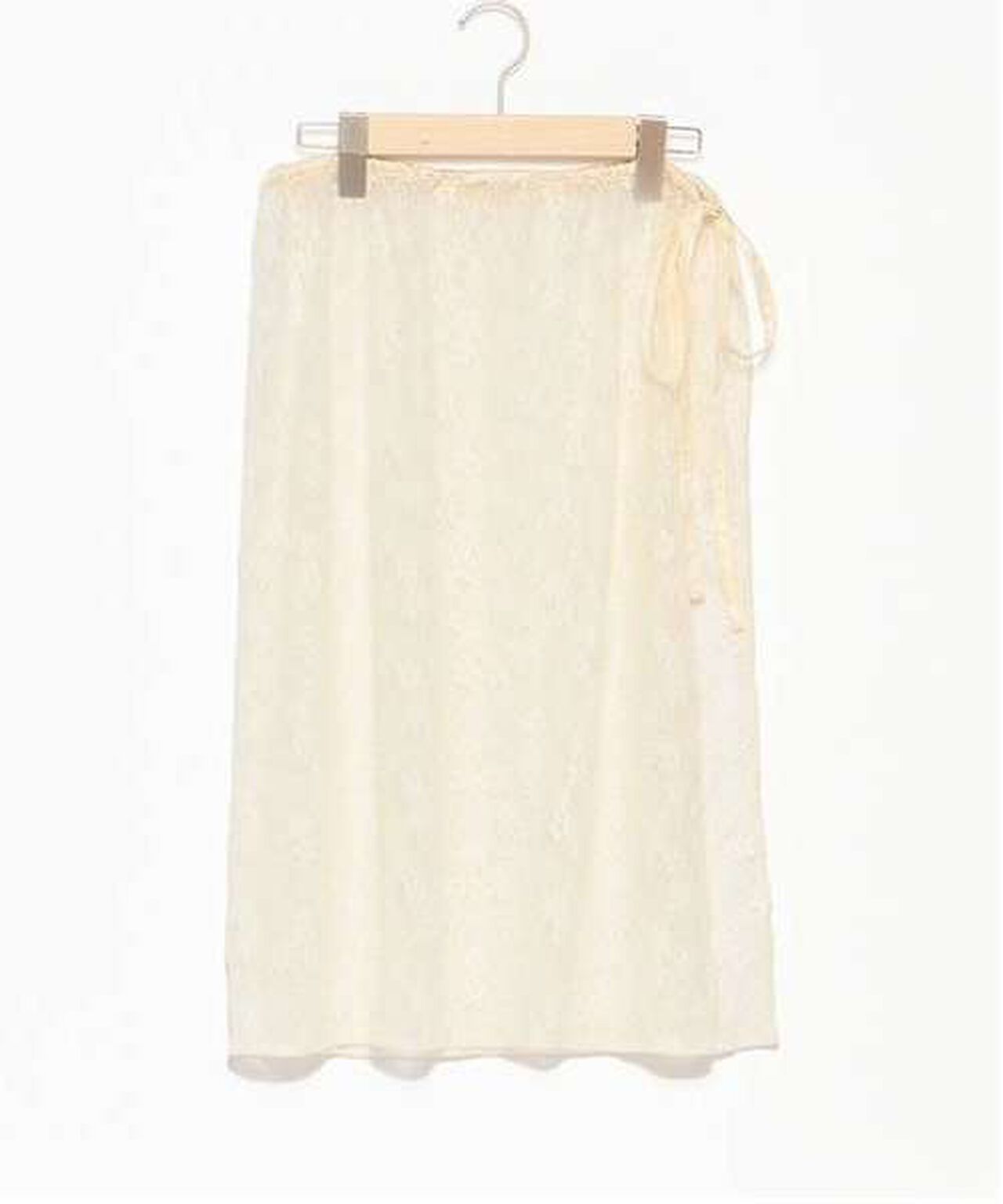 Lace Wrap Skirt,Ivory, large image number 11