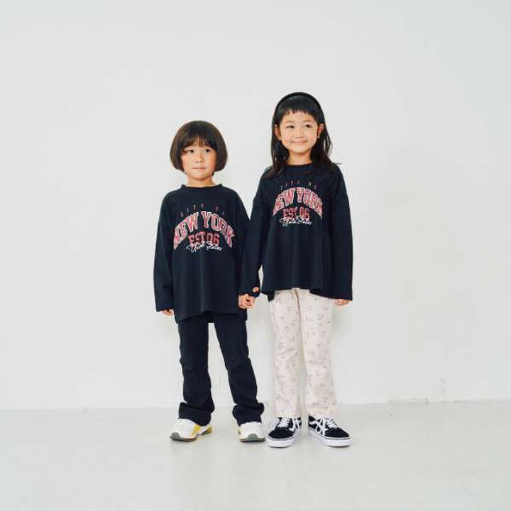 [Anti-Stain] Flare Leggings,Cream, medium image number 1