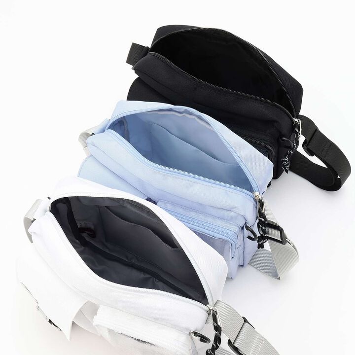 [LTXC] Clear Lame Pocket Shoulder Bag,Black, medium image number 14