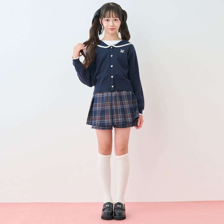 帶標誌立體緞帶樂福鞋,黑色, medium image number 19