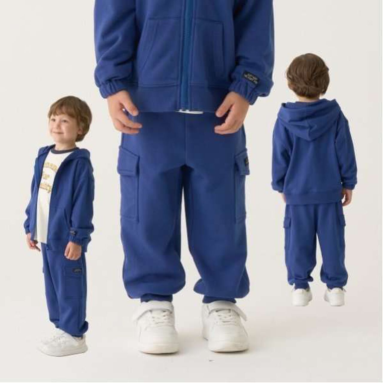 Cargo Sweatpants - Mix & Match,Blue gray, large image number 23