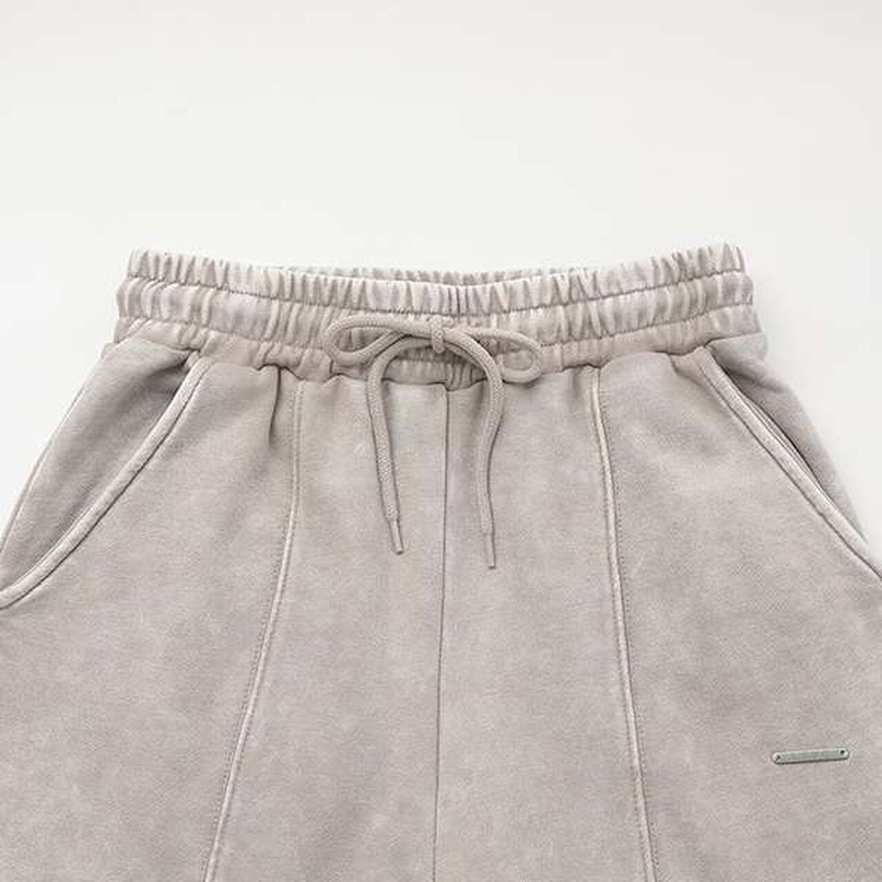 [LTXC] Vintage Style Slit Sweatpants,Gray, large image number 10