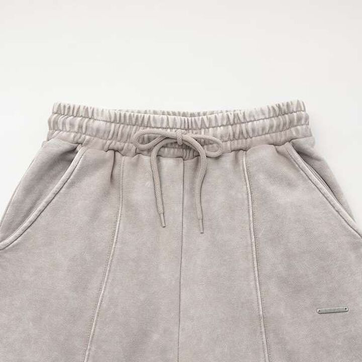 [LTXC] Vintage Style Slit Sweatpants,Gray, medium image number 10