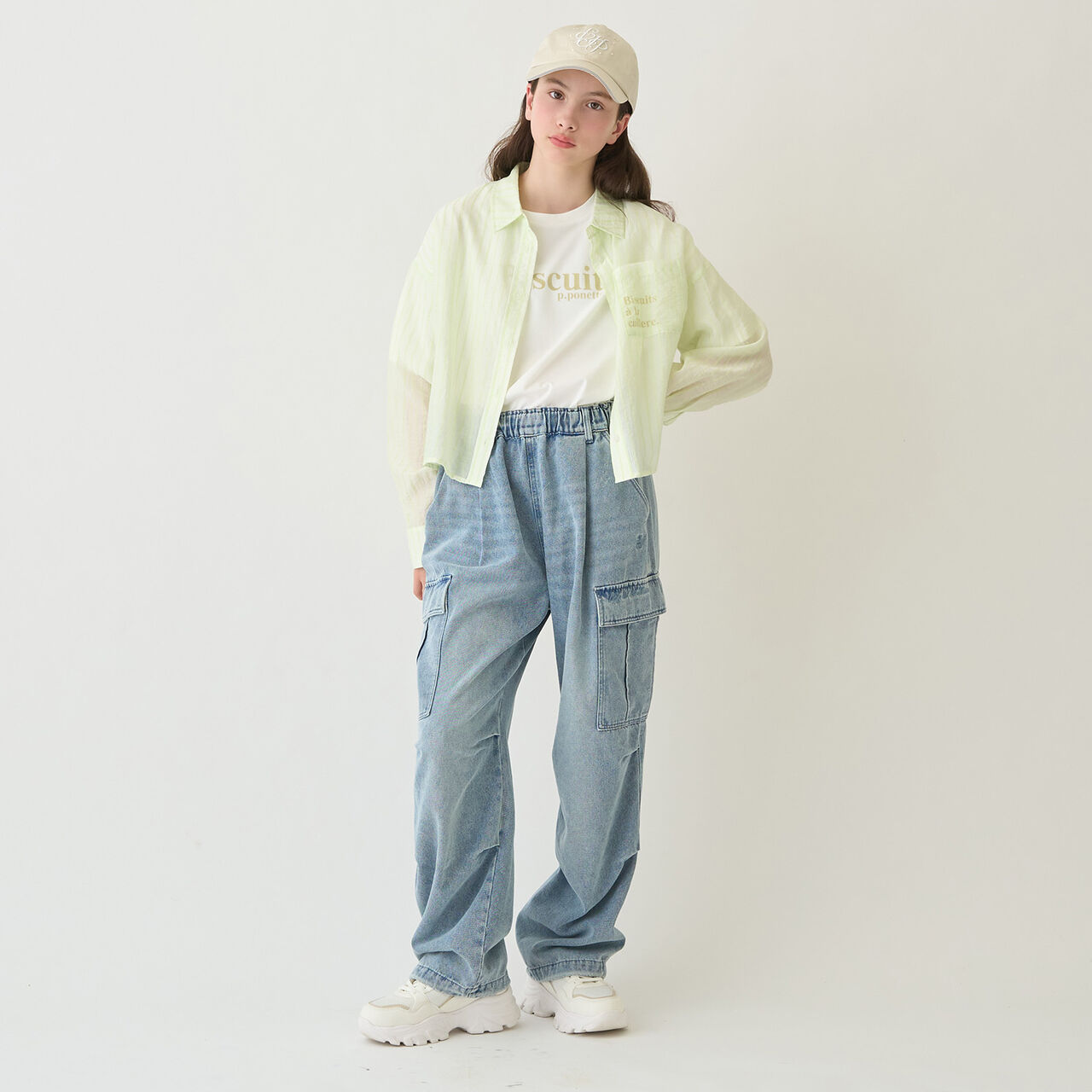 [UV & Cool Touch] 3D Embroidery Pearl Cap,Navy, large image number 15