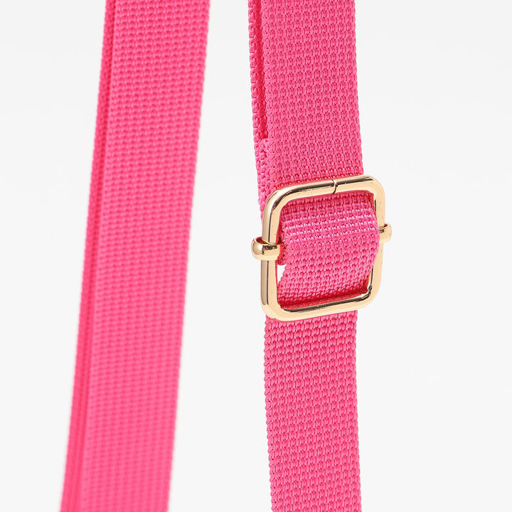 Clear Strawberry Shoulder Bag,Pink, medium image number 2