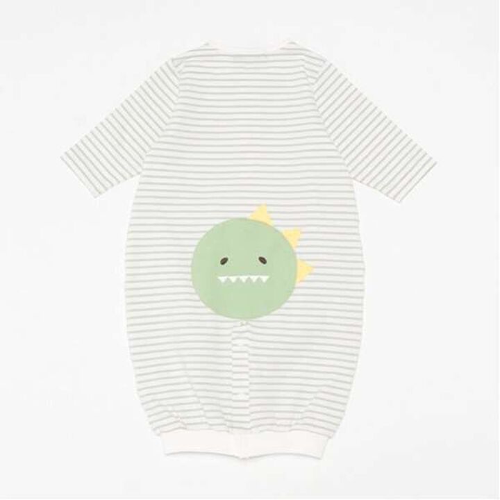 Animal Stripe 2-Way All-in-One,Mustard, medium image number 10