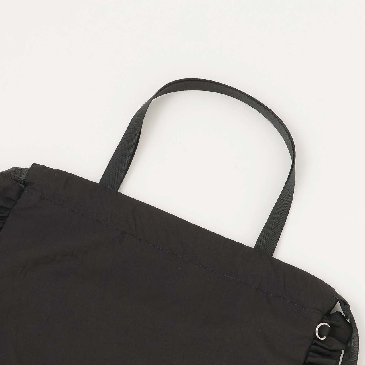 [A4 Size, Water-Repellent] Sparkling Logo Knapsack,Black, large image number 8