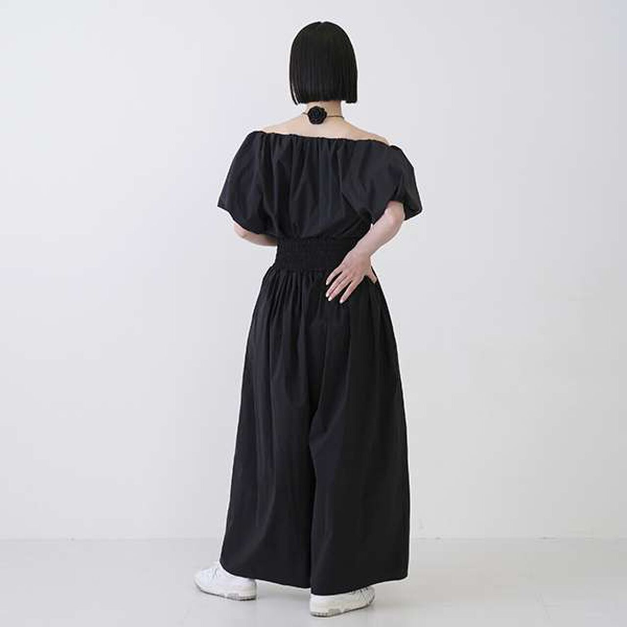 [LADIES] Wide Pants,Off white, large image number 3