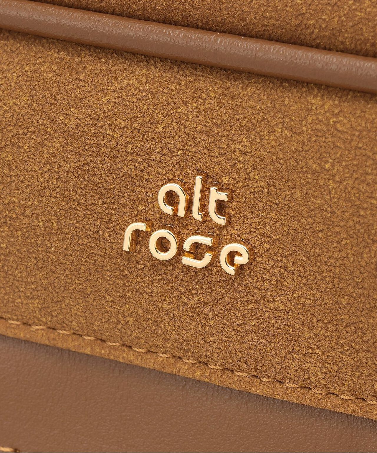 Bi-Color Boston Bag,Camel, large image number 6