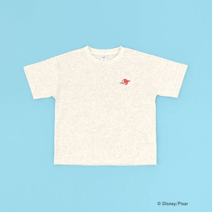 [Disney-Pixar-Toy Story] Alien Wide Short Sleeve T-Shirt,Milky white, medium image number 8