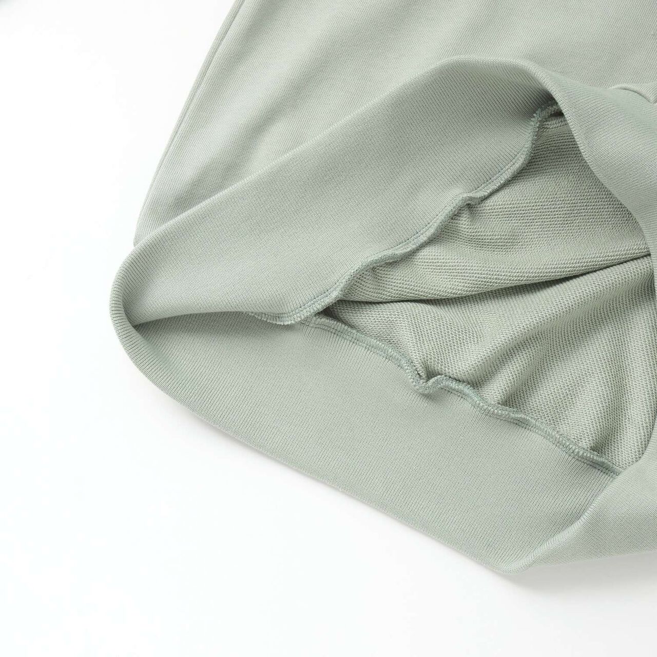 Half ZIP + Long Sleeve T-Shirt Set,Smoke white, large image number 8