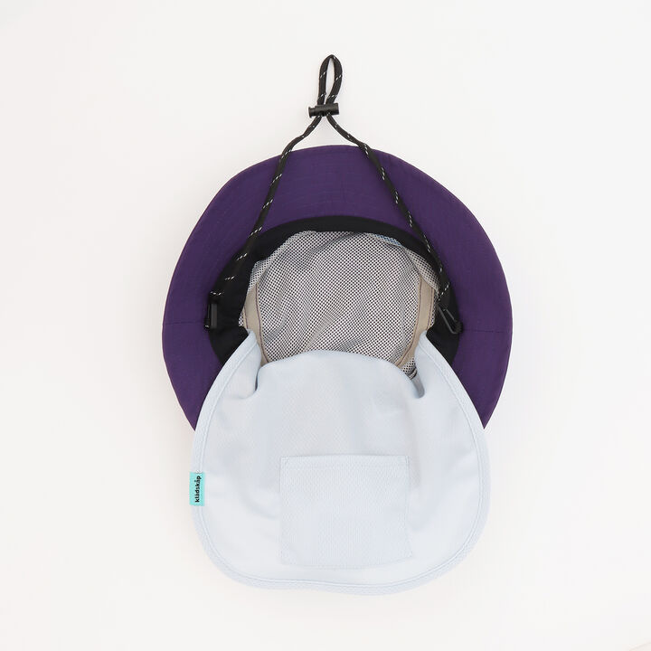 Dinosaur One-Point Outdoor Hat,Purple, medium image number 6