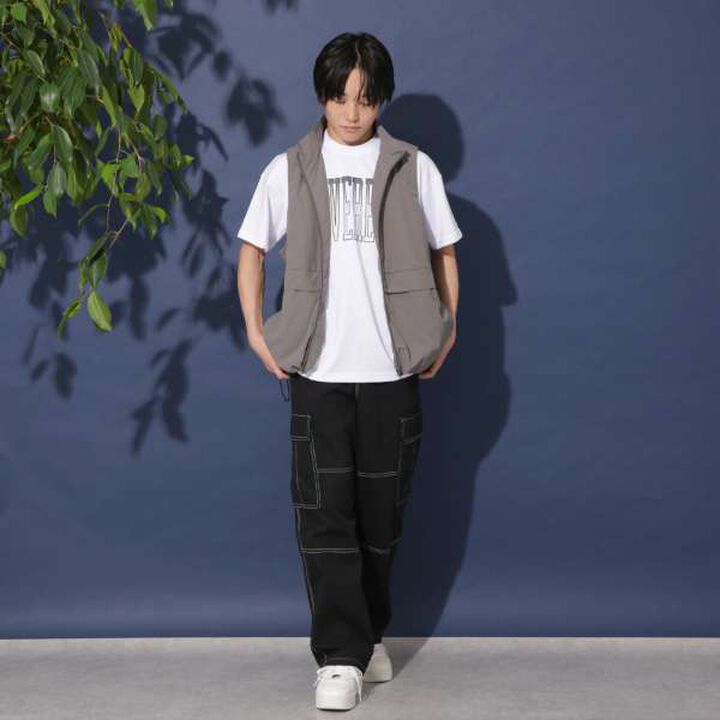 Insect Repellent Short Sleeve T-Shirt,Black, medium image number 5