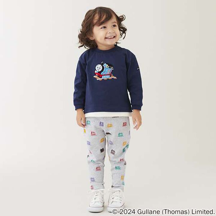 All-Over Pattern Thomas the Tank Engine Pants,Pearl white, medium image number 2