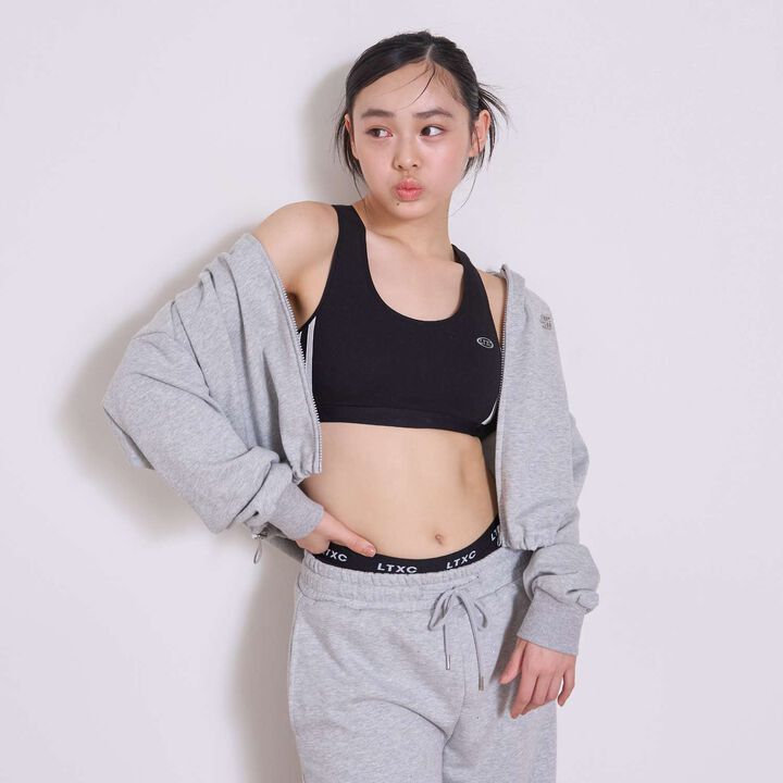 [LTXC] Line Half Top,Black, medium image number 0