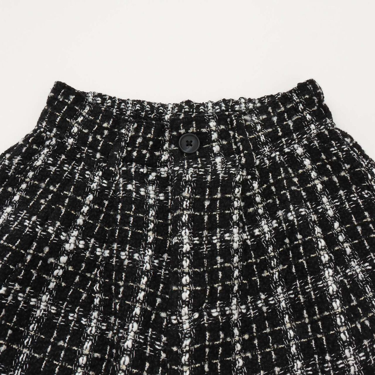 Adult-Style Holiday Tweed Short Pants,White, large image number 6