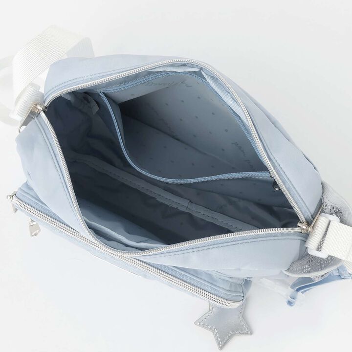 Casual Shoulder Bag with Bottle Holder,Light blue, medium image number 10