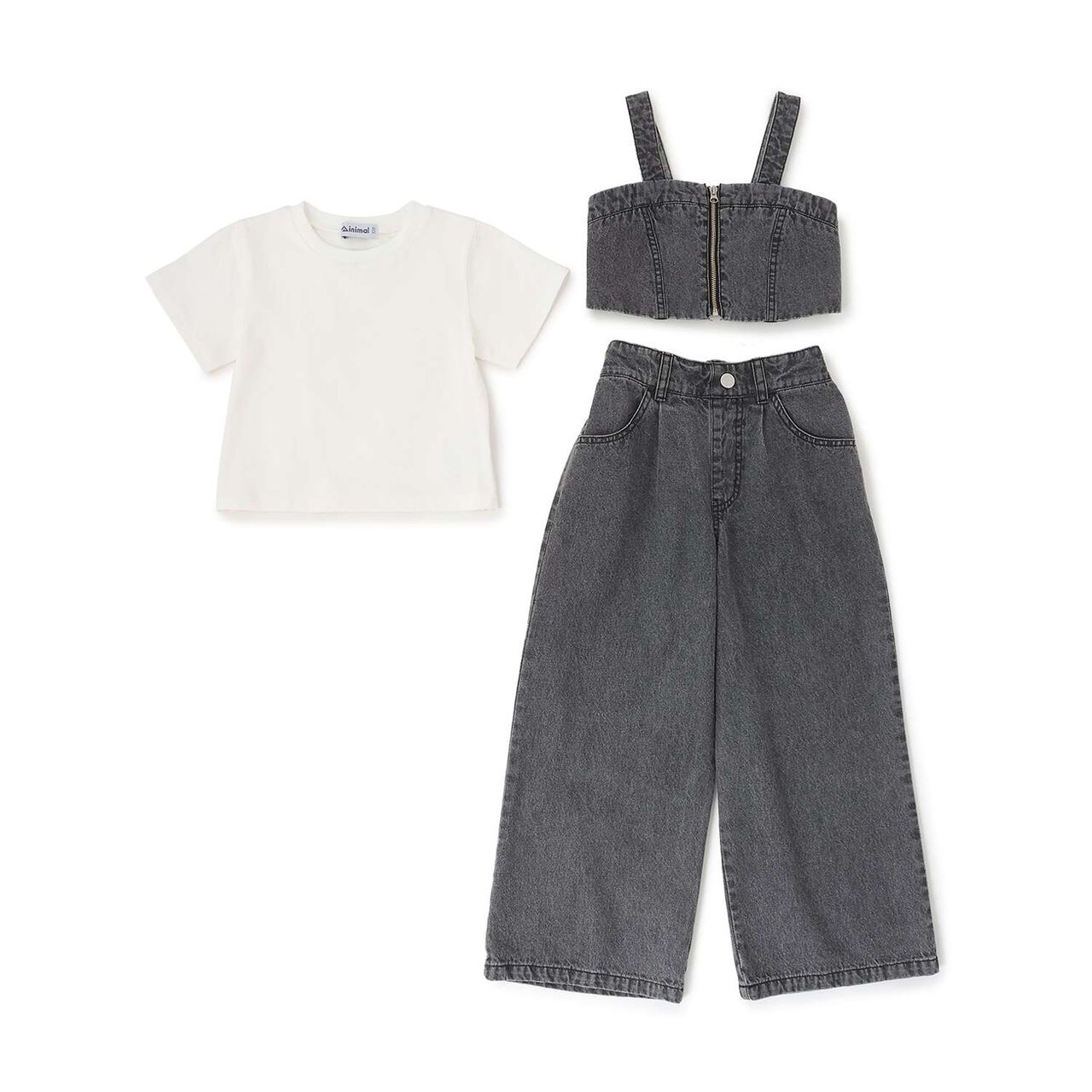 [Ready-to-Wear] Bustier & Pants Set with Inner Lining,Black, large image number 2