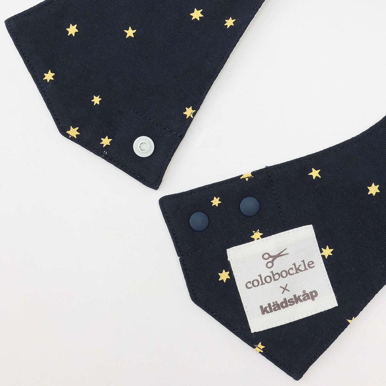 [Korobokkuru] Bib,Navy, large image number 2