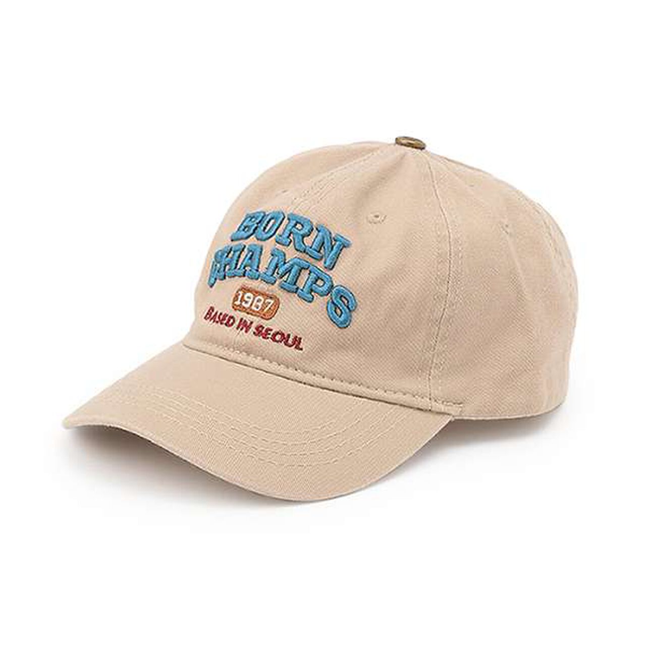 Logo Embroidery Cap,Charcoal gray, large image number 2